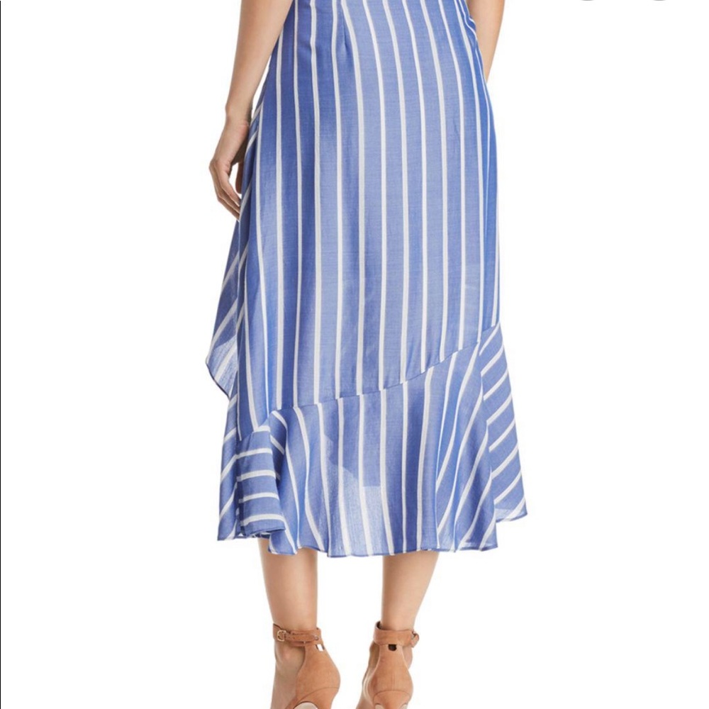 Lucy Paris Blue Striped Skirt - Picture 3 of 3
